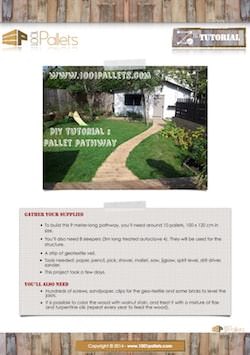 Pallet Garden Pathway English Tutorials Furniture Garden Pallet Garden Pathway English Tutorials Furniture Garden