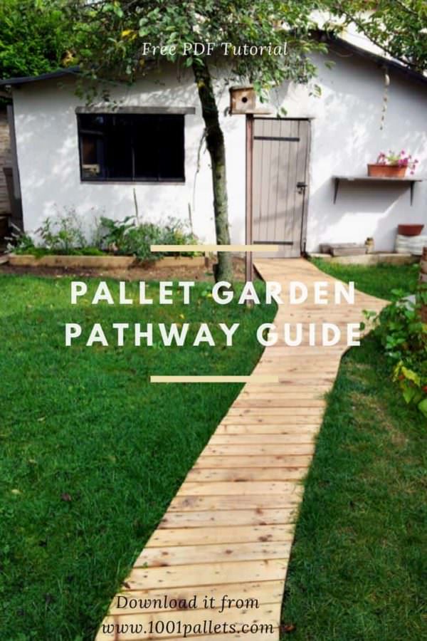 Pallet Garden Pathway English Tutorials Furniture Garden 