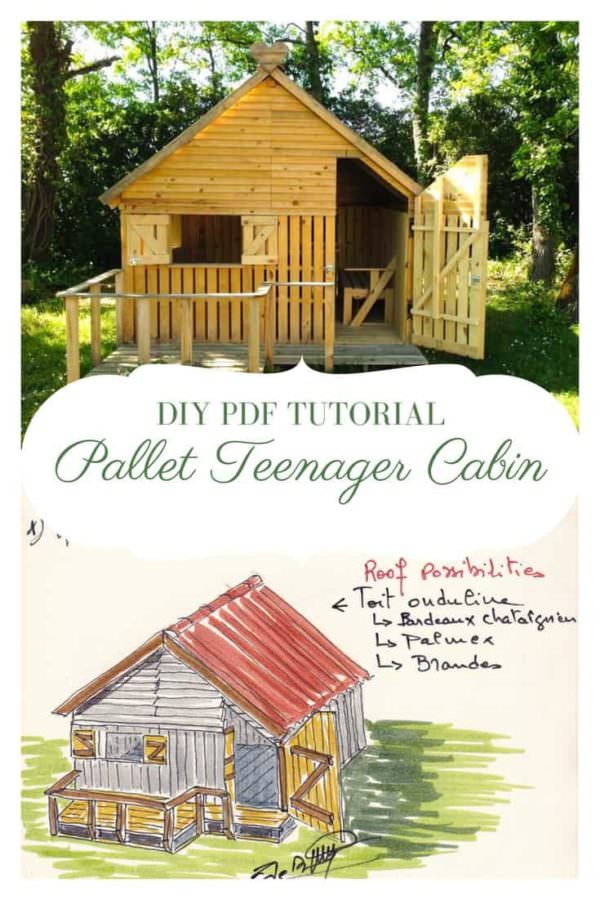 Pallet Teenager Cabin English Tutorials Garden Pallet Teenager Cabin English Tutorials Garden