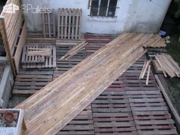 Pallet Terrace Deck English Tutorials Furniture Garden Pallet Terrace Deck English Tutorials Furniture Garden