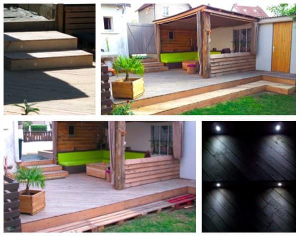 Pallet Terrace Deck