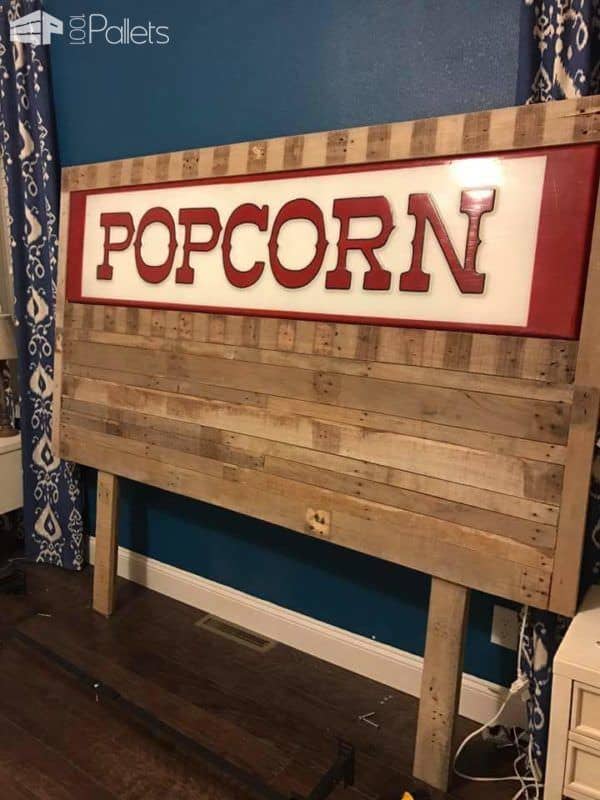 Reclaimed Carnival Sign Pallet Headboard Pallet Beds, Pallet Headboards & Frames Reclaimed Carnival Sign Pallet Headboard Pallet Beds, Pallet Headboards & Frames
