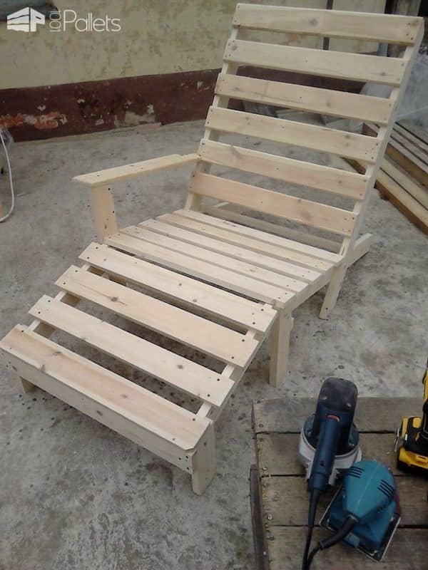 Relaxing Outdoor Pallet Chaise Lounge Chair Lounges & Garden Sets Relaxing Outdoor Pallet Chaise Lounge Chair Lounges & Garden Sets