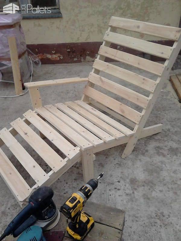 Relaxing Outdoor Pallet Chaise Lounge Chair Lounges & Garden Sets Relaxing Outdoor Pallet Chaise Lounge Chair Lounges & Garden Sets