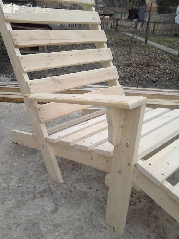Relaxing Outdoor Pallet Chaise Lounge Chair Lounges & Garden Sets Relaxing Outdoor Pallet Chaise Lounge Chair Lounges & Garden Sets