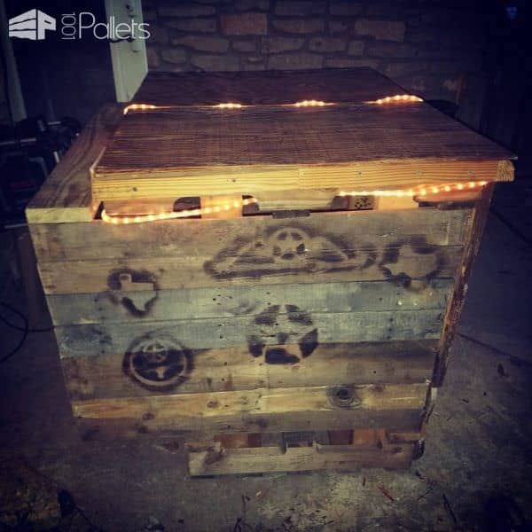 Rope-lit Medium Outdoor Pallet Bar Pallet Bars Rope-lit Medium Outdoor Pallet Bar Pallet Bars