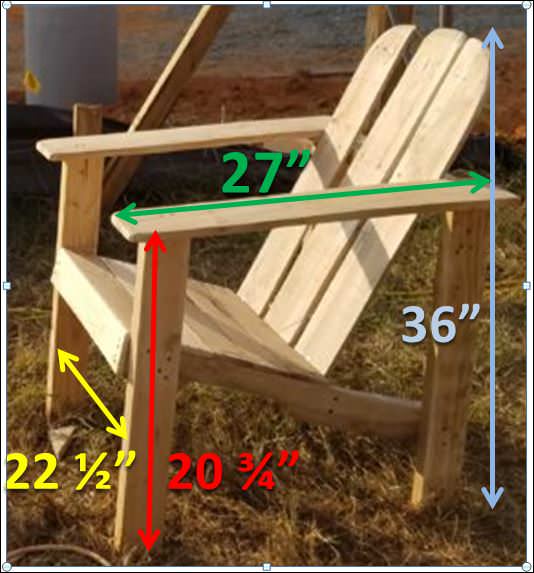 Two Adirondack Chairs With Foot Rests Pallet Benches, Pallet Chairs & Stools Two Adirondack Chairs With Foot Rests Pallet Benches, Pallet Chairs & Stools