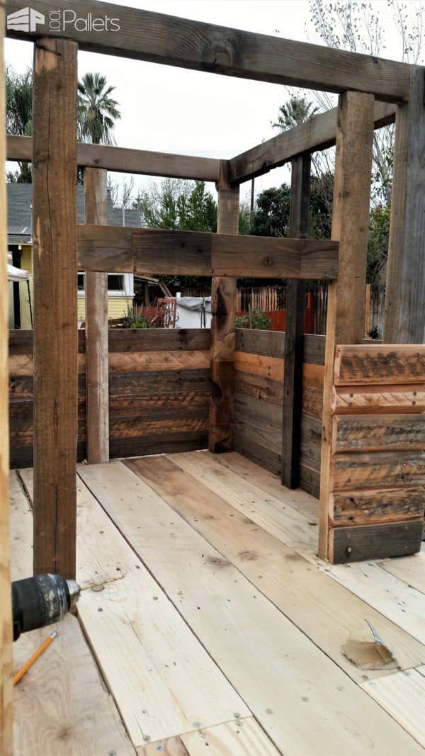 Custom Large Pallet Dog House Can Convert Into Kids Playhouse Other Pallet Projects Custom Large Pallet Dog House Can Convert Into Kids Playhouse Other Pallet Projects