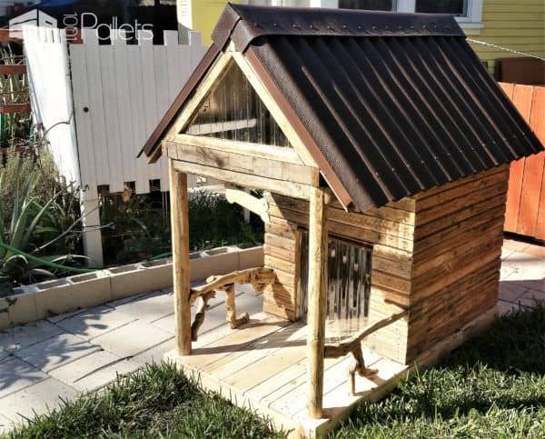 Custom Large Pallet Dog House Can Convert Into Kids Playhouse Other Pallet Projects Custom Large Pallet Dog House Can Convert Into Kids Playhouse Other Pallet Projects