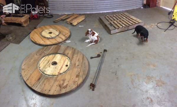 Diy Drawing: Make This Drum/Pallet Rocking Chair Pallet Benches, Pallet Chairs & Stools Diy Drawing: Make This Drum/Pallet Rocking Chair Pallet Benches, Pallet Chairs & Stools