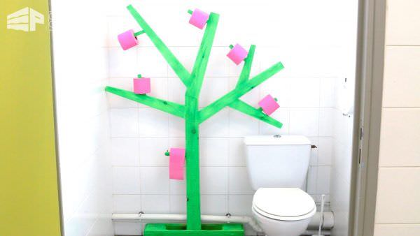 Fun Pallet Toilet Paper Tree DIY Pallet Video Tutorials Fun Pallet Crafts for Kids Pallet Home Accessories Fun Pallet Toilet Paper Tree DIY Pallet Video Tutorials Fun Pallet Crafts for Kids Pallet Home Accessories
