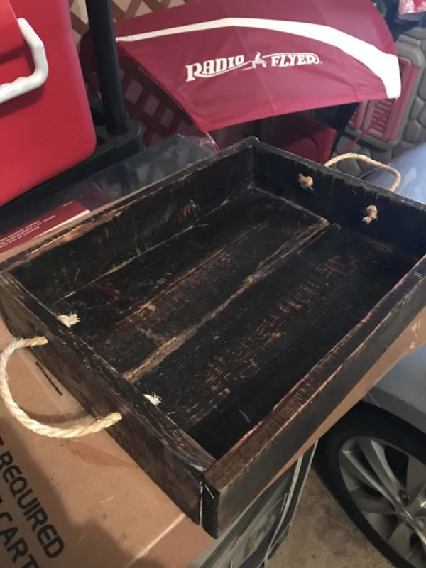 Easy Useful Pallet Tray Makes Parties Easier Pallet Boxes & Chests Easy Useful Pallet Tray Makes Parties Easier Pallet Boxes & Chests