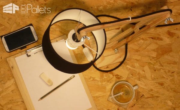 Lovely Little Pallet Lamp Pallet Lamps & Lights Lovely Little Pallet Lamp Pallet Lamps & Lights