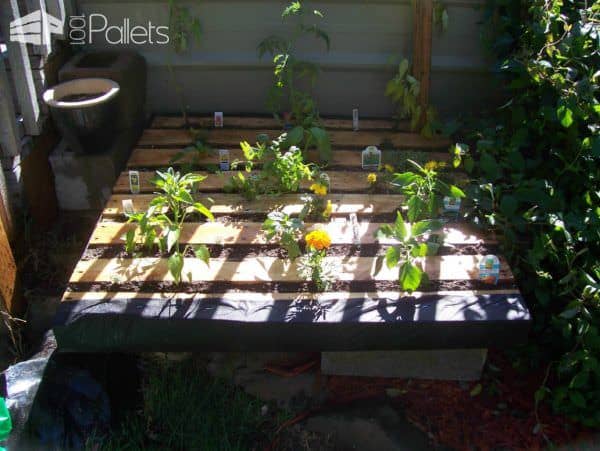 Over 40 Pallet Gardening Ideas for Spring Pallets in the Garden Over 40 Pallet Gardening Ideas for Spring Pallets in the Garden