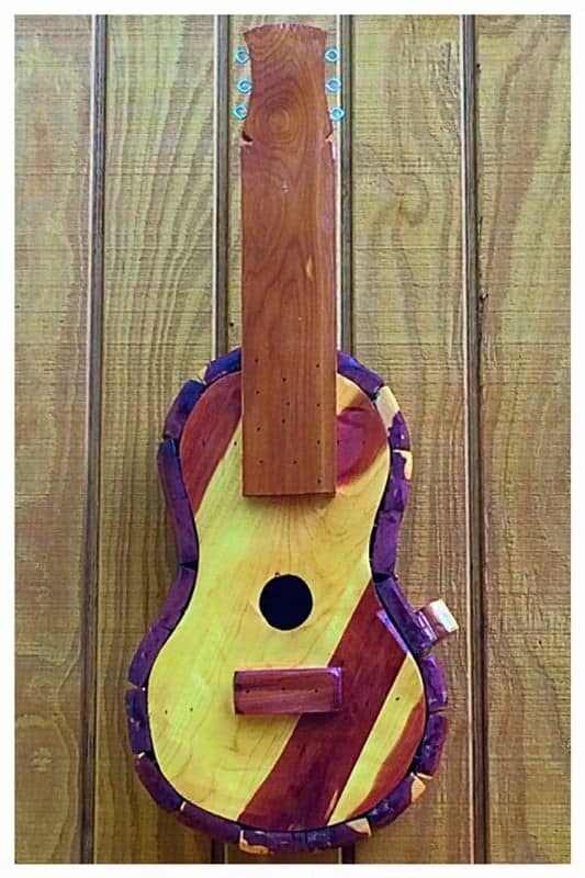 Pallet Guitar Bird House Animal Pallet Houses & Pallet Supplies Pallet Guitar Bird House Animal Pallet Houses & Pallet Supplies