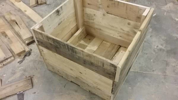 Pallet Wood Planter Boxes Pallet Planters & Compost Bins Pallet Wood Planter Boxes Pallet Planters & Compost Bins