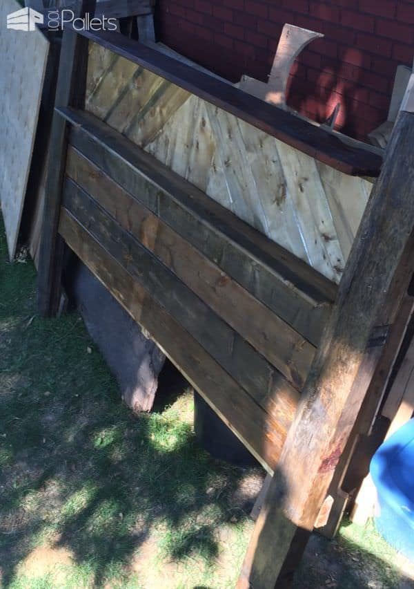 Patterned Pallet Headboard Pallet Beds, Pallet Headboards & Frames Patterned Pallet Headboard Pallet Beds, Pallet Headboards & Frames