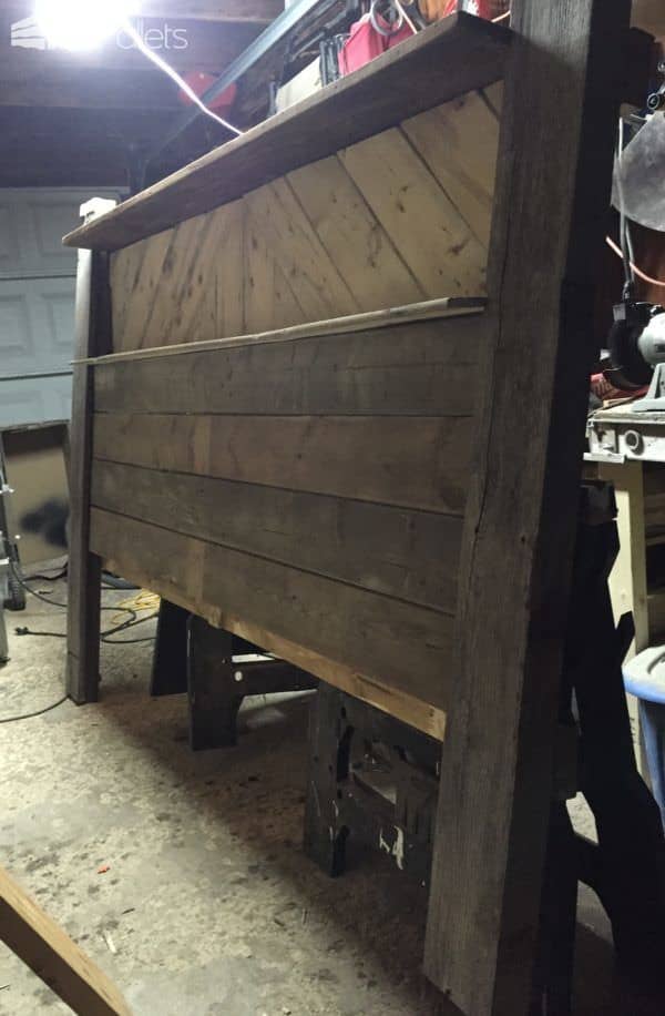 Patterned Pallet Headboard Pallet Beds, Pallet Headboards & Frames Patterned Pallet Headboard Pallet Beds, Pallet Headboards & Frames