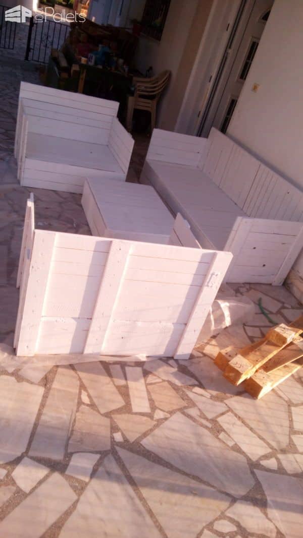 Poolside Pallet Living Room Set Lounges & Garden Sets Pallet Benches, Pallet Chairs & Stools Poolside Pallet Living Room Set Lounges & Garden Sets Pallet Benches, Pallet Chairs & Stools