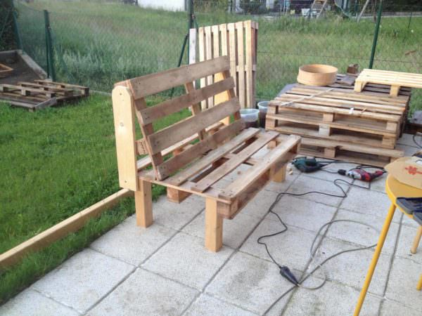 2 Person Comfy Pallet Garden Seat Pallet Benches, Pallet Chairs & Stools 2 Person Comfy Pallet Garden Seat Pallet Benches, Pallet Chairs & Stools