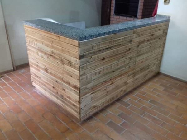 Beautiful Pallet Outdoor Kitchen Counter Pallet Bars Beautiful Pallet Outdoor Kitchen Counter Pallet Bars