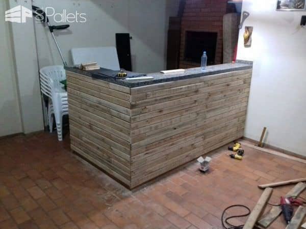 Beautiful Pallet Outdoor Kitchen Counter Pallet Bars Beautiful Pallet Outdoor Kitchen Counter Pallet Bars