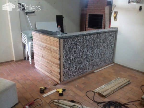 Beautiful Pallet Outdoor Kitchen Counter Pallet Bars Beautiful Pallet Outdoor Kitchen Counter Pallet Bars