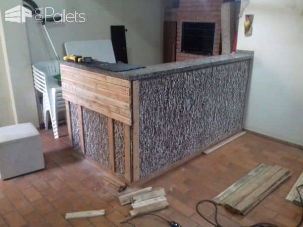 Beautiful Pallet Outdoor Kitchen Counter Pallet Bars Beautiful Pallet Outdoor Kitchen Counter Pallet Bars