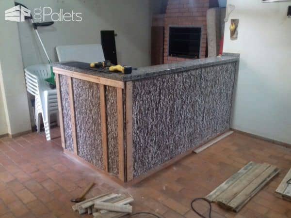 Beautiful Pallet Outdoor Kitchen Counter Pallet Bars Beautiful Pallet Outdoor Kitchen Counter Pallet Bars