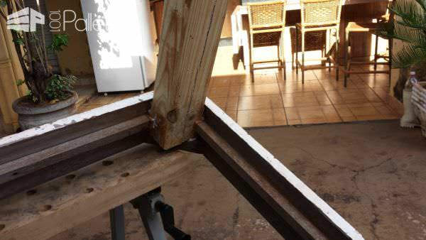 Chevron Pallet Dining Table Is A Beautiful Gift! Pallet Desks & Pallet Tables Chevron Pallet Dining Table Is A Beautiful Gift! Pallet Desks & Pallet Tables