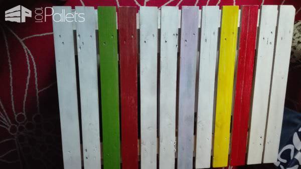 Stacked Pallet Coffee Table With Cheery Colors Pallet Coffee Tables Stacked Pallet Coffee Table With Cheery Colors Pallet Coffee Tables