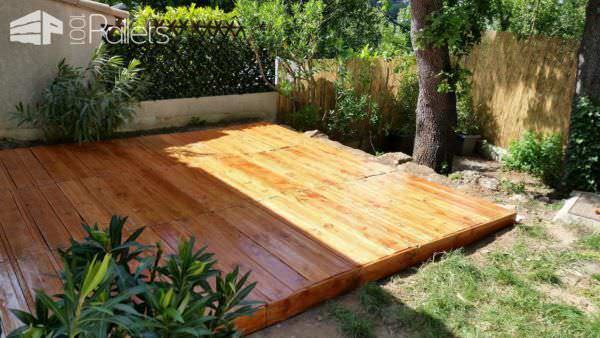 Beautiful Pallet Deck Pallet Floors & Decks Pallet Terraces & Pallet Patios Beautiful Pallet Deck Pallet Floors & Decks Pallet Terraces & Pallet Patios