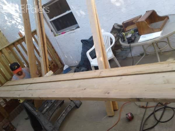 Crooked-backed Bench Seat Pallet Benches, Pallet Chairs & Stools Crooked-backed Bench Seat Pallet Benches, Pallet Chairs & Stools