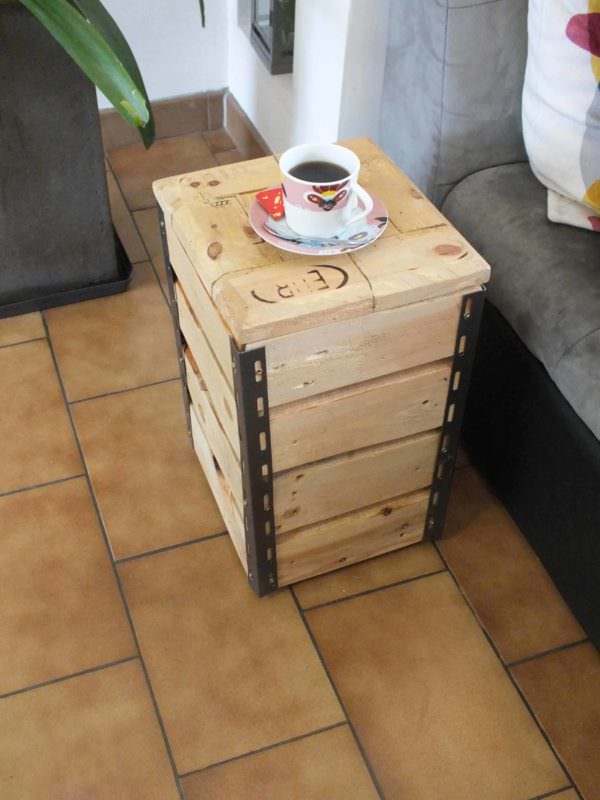 Cute Little Pallet Side Table Pallet Coffee Tables Pallet Lamps & Lights Pallet Tutorials Cute Little Pallet Side Table Pallet Coffee Tables Pallet Lamps & Lights Pallet Tutorials