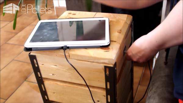 Cute Little Pallet Side Table Pallet Coffee Tables Pallet Lamps & Lights Pallet Tutorials Cute Little Pallet Side Table Pallet Coffee Tables Pallet Lamps & Lights Pallet Tutorials