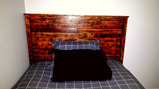Dual-stained Pallet Headboard Pallet Beds, Pallet Headboards & Frames Dual-stained Pallet Headboard Pallet Beds, Pallet Headboards & Frames