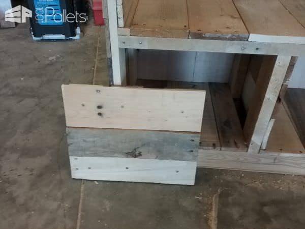 Rustic Pallet Wood Entertainment Center Pallet TV Stands & Racks Rustic Pallet Wood Entertainment Center Pallet TV Stands & Racks