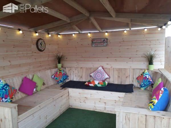 Too-gorgeous Pallet Garden Gazebo Pallet Sheds, Cabins, Huts & Playhouses Pallet Terraces & Pallet Patios Too-gorgeous Pallet Garden Gazebo Pallet Sheds, Cabins, Huts & Playhouses Pallet Terraces & Pallet Patios