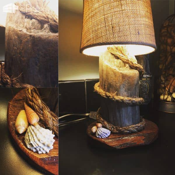 Diy Video Tutorial: Nautical-themed Pallet Mini Lamp Pallet Lamps & Lights Diy Video Tutorial: Nautical-themed Pallet Mini Lamp Pallet Lamps & Lights