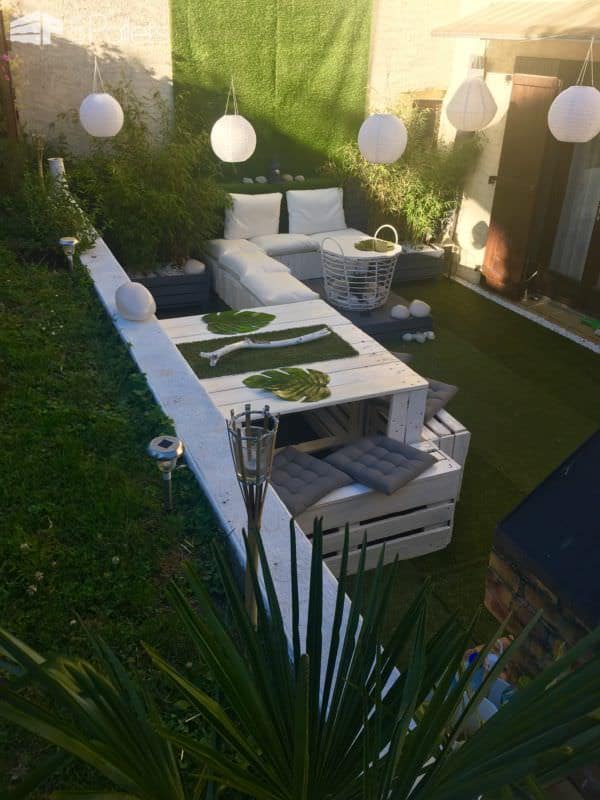 Elegant Garden Lounge Set Lounges & Garden Sets Elegant Garden Lounge Set Lounges & Garden Sets