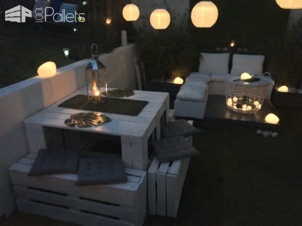 Elegant Garden Lounge Set Lounges & Garden Sets Elegant Garden Lounge Set Lounges & Garden Sets
