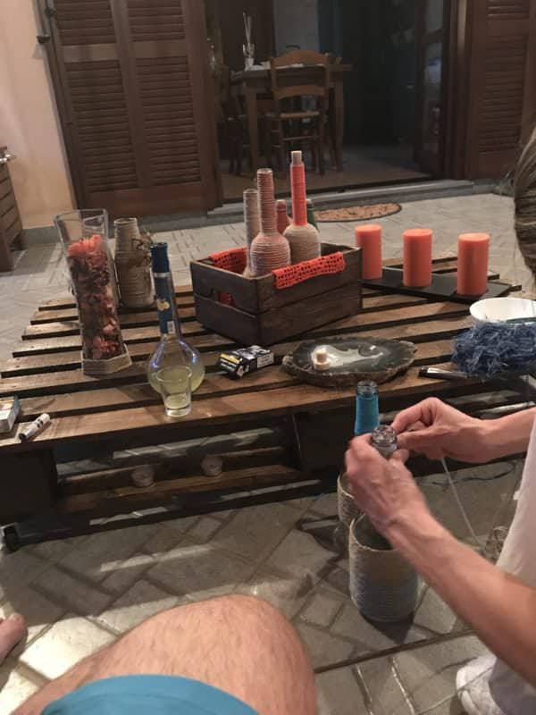 Mobile Outdoor Pallet Coffee Table / Tavolino Da Esterno Con Ruote Pallet Coffee Tables Mobile Outdoor Pallet Coffee Table / Tavolino Da Esterno Con Ruote Pallet Coffee Tables