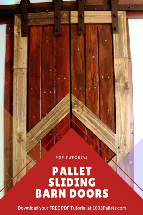 Pallet Sliding Barn Doors English Tutorials Home décor Pallet Sliding Barn Doors English Tutorials Home décor