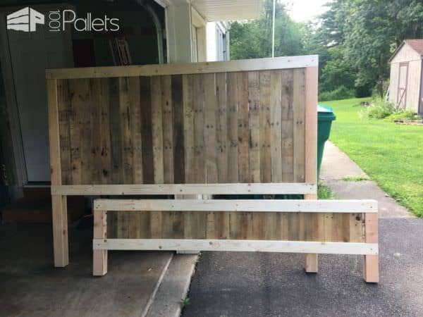 Rustic King-size Pallet Bed Frame Pallet Beds, Pallet Headboards & Frames Rustic King-size Pallet Bed Frame Pallet Beds, Pallet Headboards & Frames