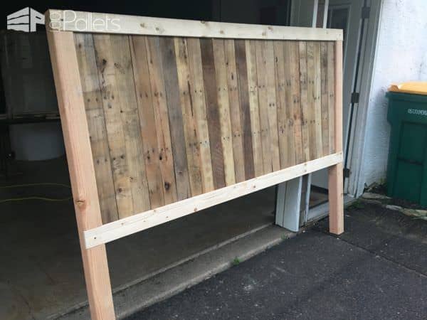Rustic King-size Pallet Bed Frame Pallet Beds, Pallet Headboards & Frames Rustic King-size Pallet Bed Frame Pallet Beds, Pallet Headboards & Frames