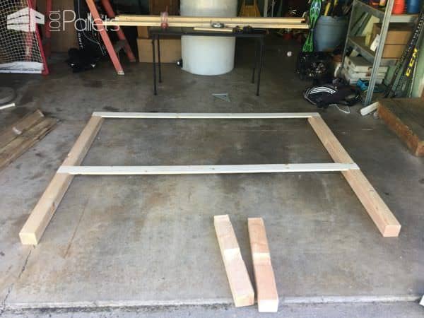 Rustic King-size Pallet Bed Frame Pallet Beds, Pallet Headboards & Frames Rustic King-size Pallet Bed Frame Pallet Beds, Pallet Headboards & Frames
