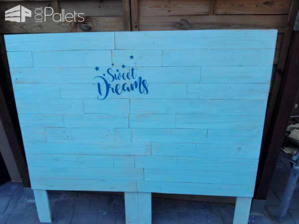 Sweet Dreams Stenciled Pallet Headboard Pallet Beds, Pallet Headboards & Frames Sweet Dreams Stenciled Pallet Headboard Pallet Beds, Pallet Headboards & Frames