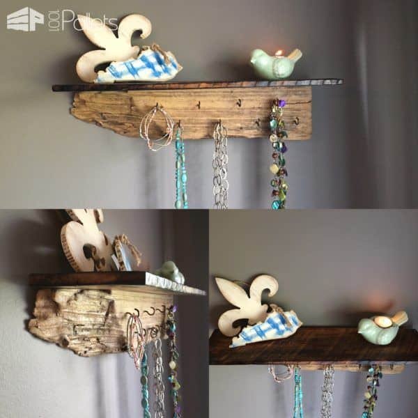 Diy Video Tutorial: Driftwood / Pallet Shelf Jewelry Display DIY Pallet Video Tutorials Pallet Shelves & Pallet Coat Hangers Pallet Wall Decor & Pallet Painting Diy Video Tutorial: Driftwood / Pallet Shelf Jewelry Display DIY Pallet Video Tutorials Pallet Shelves & Pallet Coat Hangers Pallet Wall Decor & Pallet Painting
