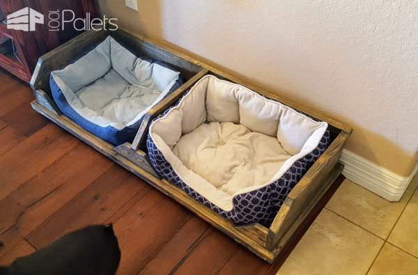 Diy Video Tutorial: Pallet Two-dog Bed Animal Pallet Houses & Pallet Supplies DIY Pallet Video Tutorials Diy Video Tutorial: Pallet Two-dog Bed Animal Pallet Houses & Pallet Supplies DIY Pallet Video Tutorials