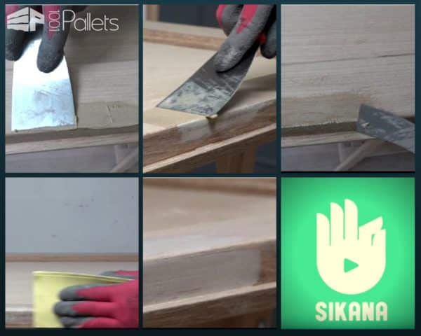 Diy Video Tutorial: Repairing Chipped Wood Furniture DIY Pallet Video Tutorials Pallet Projects Diy Video Tutorial: Repairing Chipped Wood Furniture DIY Pallet Video Tutorials Pallet Projects